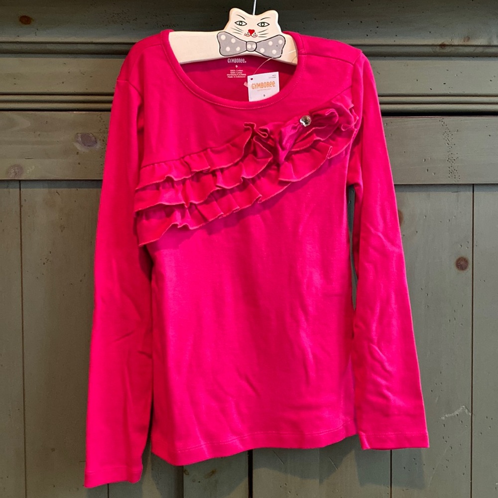 Gymboree | Pink blouse | 9